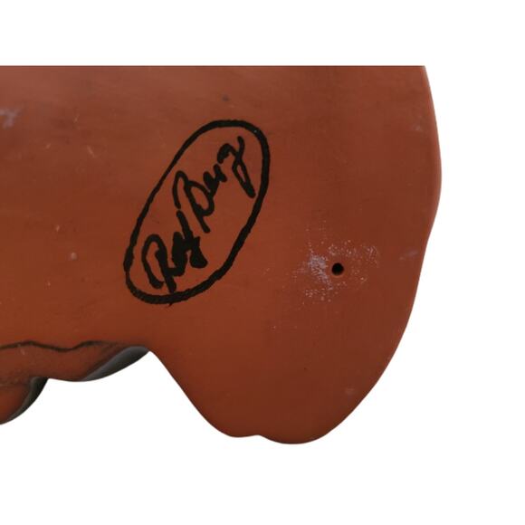 Signed Rolf Berg Gnome Figure TOMTE Swedish Folk Art Santa Pottery Scandinavian - Picture 6 of 11